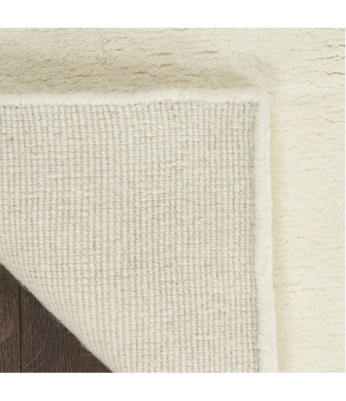 Nourison Plush Cloud Ivory PLC01 10 ft. X 14 ft. Rect. Rug