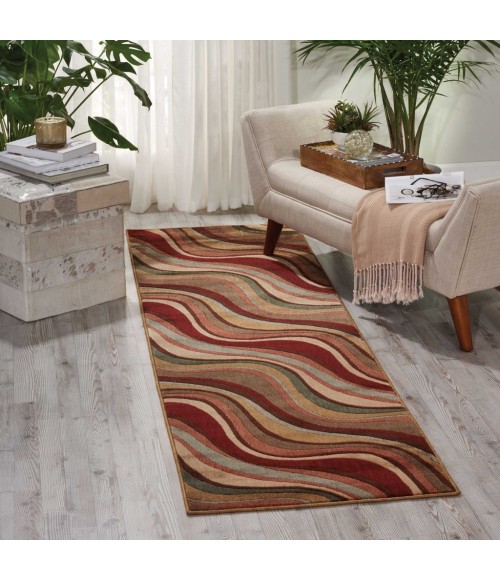Nourison SOMERSET Area Rug Nourison Somerset Runner Area Rug ST81-Multicolor