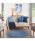 Nourison Essentials Area Rug NRE01-Navy Blue