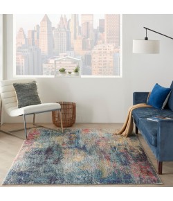 Nourison Celestial - Ces16 Multicolor Area Rug 3 ft. 11 X 5 ft. 11 Rectangle