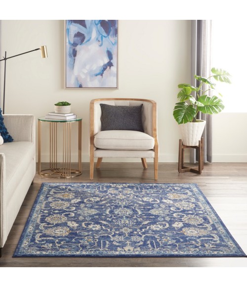 Nourison Grafix Area Rug GRF24-Navy