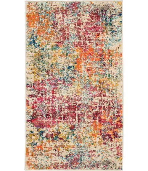 Nourison Celestial Area Rug CES13-Pink/Multicolor