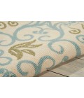 Nourison Caribbean Area Rug CRB02 Ivory/Blue
