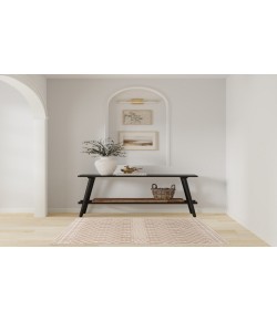 Nourison Astra Machine Washable Taupe ASW10 3 ft. 3 in. X 5 ft. Rectangle Rug