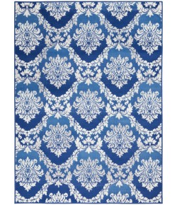 Nourison Whimsicle - Whs01 Blue Area Rug 5 ft. X 7 ft. Rectangle