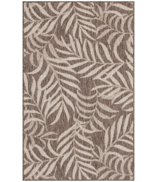 Nourison Garden Oasis Mocha GOA01 3 ft. X 5 ft. Rectangle Rug