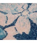 Nourison Tranquil Area Rug TRA08-Navy/Pink
