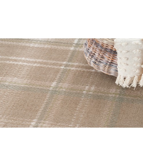 Nourison Grafix Taupe GRF03 5 ft. 3 in. Round Rug