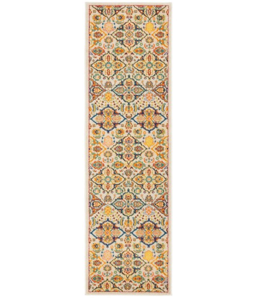 Nourison Allur Area Rug ALR03-Ivory Multicolor