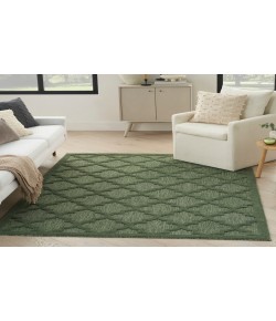 Nourison Easy Care Green NES01 5 ft. X 7 ft. Rectangle Rug