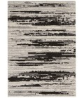 Nourison TEXTURED CONTEMPORARY Area Rug Nourison Textured Contemporary Area Rug TEC02-Ivory/Charcoal