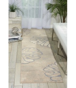 Nourison Maxell - Mae04 Beige Area Rug 2 ft. 2 X 7 ft. 6 Rectangle