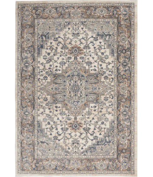 Nourison Quarry Area Rug QUA05 Ivory/Grey
