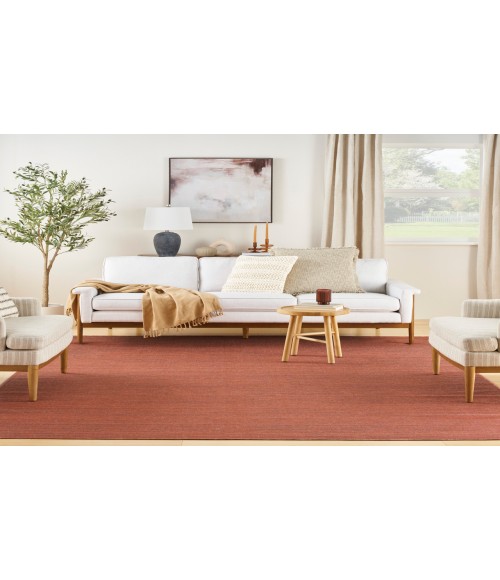 Nourison Washable Essentials Brick WAE01 6 ft. X 9 ft. Rectangle Rug
