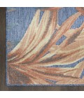 Nourison Aloha Blue Rose ALH43 7 ft. 10 in. X 10 ft. 6 in. Rect. Rug