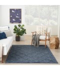 Nourison Easy Care Area Rug NES01 Navy Blue