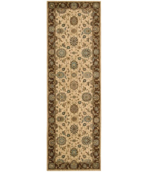 Nourison Living Treasures Runner Area Rug LI05-Beige