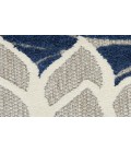 Nourison Aloha Ivory Navy Rug ALH05 9 ft. X 12 ft. Rectangle - Rugs Town Nourison Aloha Ivory Navy ALH05 9 ft. X 12 ft. Rectangle Rug