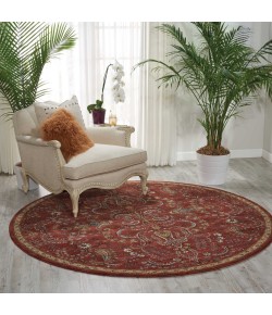 Nourison 2020 - Nr204 Brick Area Rug 7 ft. 5 X Round