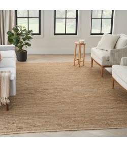 Nourison Natural Jute - Njt01 Natural Area Rug 8 ft. X 10 ft. Rectangle