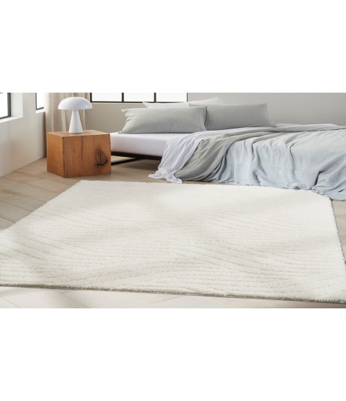 Calvin Klein Surfaces Ivory SFC01 3 ft. 11 in. X 5 ft. 11 in. Rectangle Rug