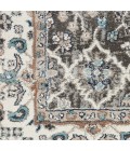 Kathy Ireland American Manor Area Rug AMR01 Grey/Ivory 2'2" x 7'6"