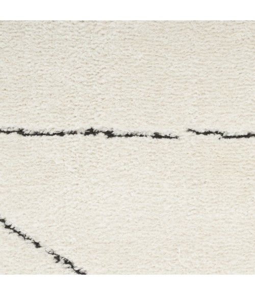 Nourison Modern Comfort Ivory Black Rug MNC02 4 ft. X 6 ft. Rect. - Rugs Town Nourison Modern Comfort Ivory Black MNC02 4 ft. X 6 ft. Rect. Rug