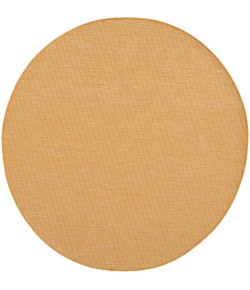 Nourison Positano - Pos01 Yellow Area Rug 6 ft. X 6 ft. Round