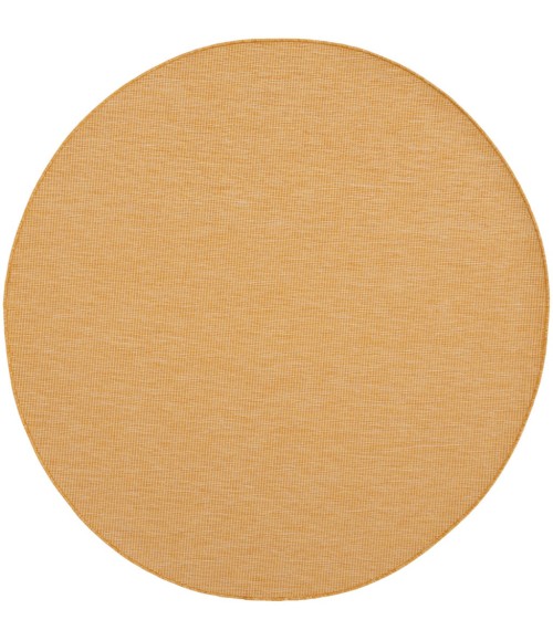 Nourison Positano Round Area Rug POS01-Yellow