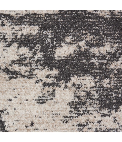 Nourison MAXELL Area Rug Nourison Maxell Round Area Rug MAE07-Ivory/Grey