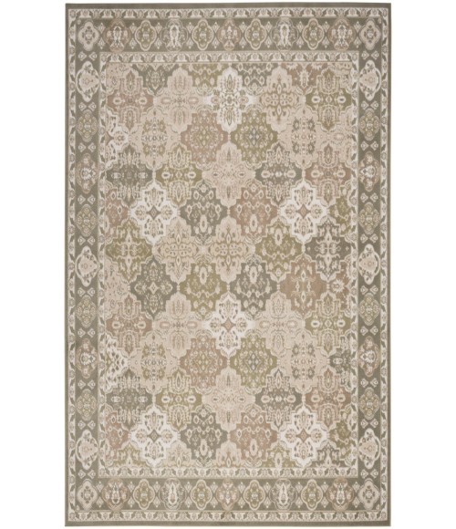 Nourison Grafix Green GRF31 5 ft. 3 in. X 7 ft. 3 in. Rectangle Rug