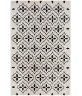 Nourison Home Nourison Essentials Ivory Black NRE04 4 ft. X 6 ft. Rectangle Rug