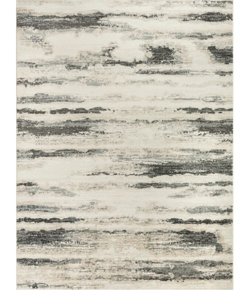 Nourison Serenity Home Grey Multicolor SRH12 7 ft. 10 in. X 9 ft. 10 in. Rect. Rug