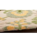 Nourison Aloha Ivory Green Rug ALH17 12 ft. X 15 ft. Rectangle - Rugs Town Nourison Aloha Ivory Green ALH17 12 ft. X 15 ft. Rectangle Rug