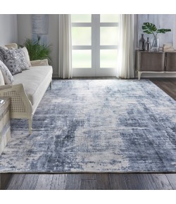 kathy ireland Home Ki37 Safari Dreams - Ki372 Blue Area Rug 9 ft. X 12 ft. Rectangle