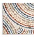 Nourison Astra Machine Washable Area Rug Nourison Astra Machine Washable Area Rug ASW08 Ivory/Multi