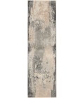 Nourison MAXELL Area Rug Nourison Maxell Runner Area Rug MAE13-Ivory/Grey