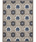 Nourison ALOHA Area Rug Nourison Aloha Area Rug ALH19-Grey/Blue