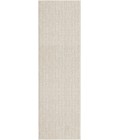 Nourison Natural Texture Ivory Beige NTX01 6 ft. Rect. Rug