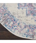 Nourison Grafix Round Area Rug GRF14-Ivory/Pink