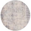 Nourison Home Rustic Textures RUS01 Grey Beige 5 ft. 3 in. Round Area Rug