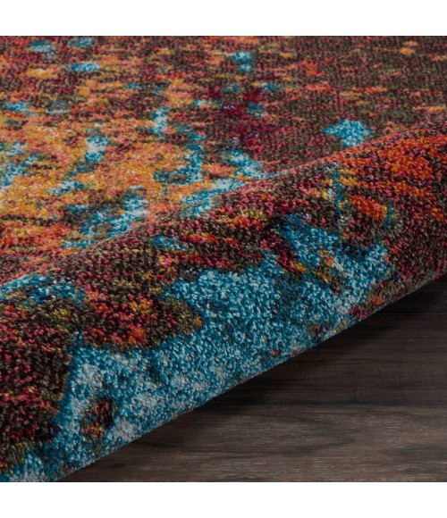 Nourison Celestial Area Rug CES08-Atlantic