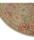 Nourison Somerset Round Area Rug ST90-Light Green