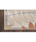 Nourison Aloha Blue Mocha ALH18 2 ft. X 6 ft. Rectangle Rug