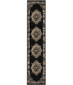 Nourison Grafix - Grf14 Black Area Rug 2 ft. 3 in. X 12 ft. Runner
