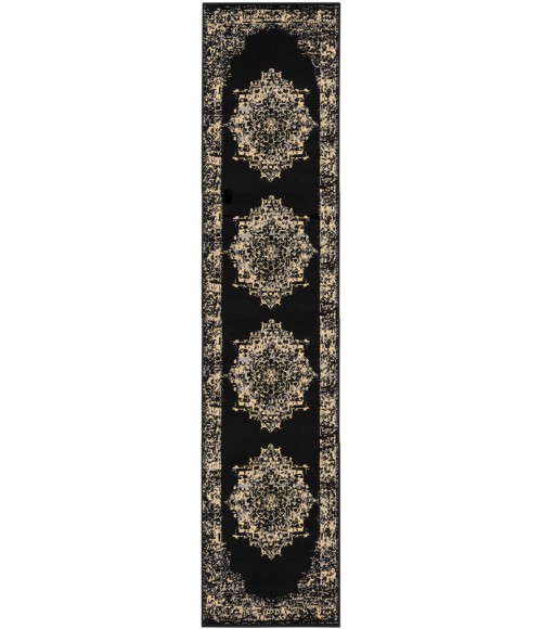 Nourison Grafix Area Rug GRF14 Black