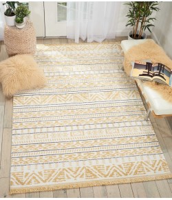 Nourison Dws05 Kamala - Ds503 Yellow Area Rug 9 ft. 3 X 12 ft. 9 Rectangle