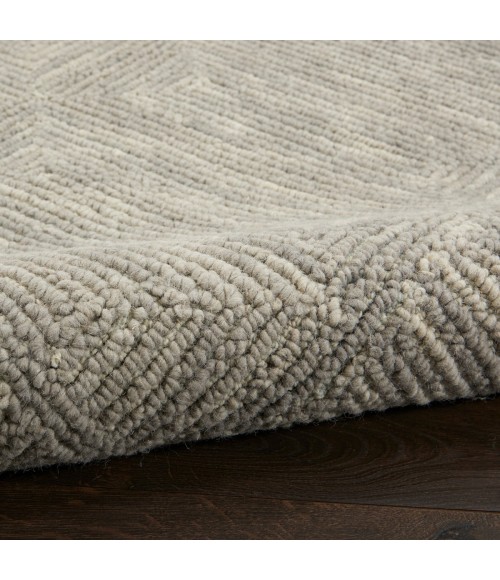 Nourison Vail Grey VAI04 3 ft. 9 in. X 5 ft. 9 in. Rect. Rug