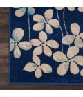Nourison TRANQUIL Area Rug Nourison Tranquil Area Rug TRA04-Navy