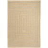 Nourison Tulum Taupe Grey TLM04 6 ft. X 9 ft. Rect. Rug
